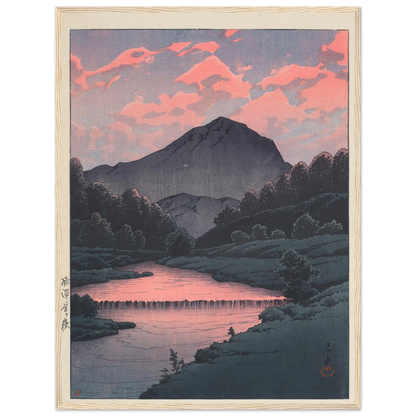 Hida Kamagadake (Mount Kamaga, Hida) (1933) Art Print | Kawase Hasui-Quipham Collections