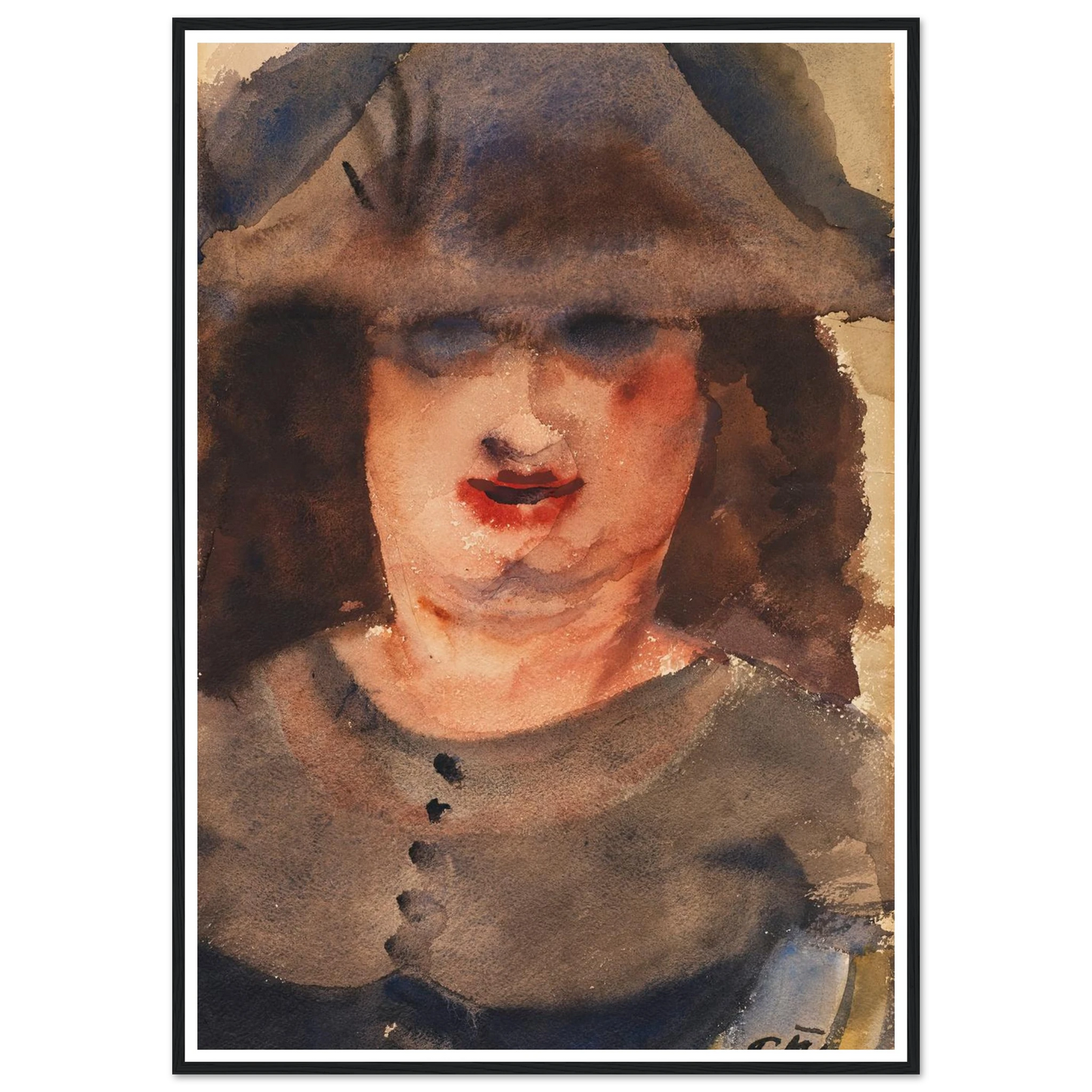 Frau (1925) Art Print | Paul Kleinschmidt-Quipham Collections