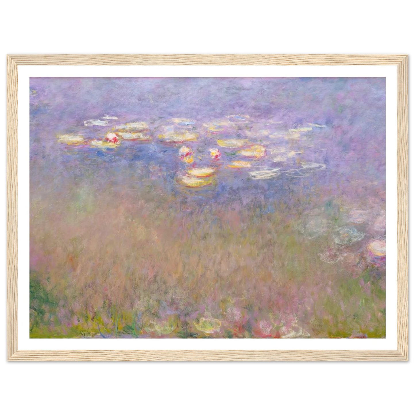 Water Lilies (c.1915–26) Art Print | Claude Monet-Quipham Collections