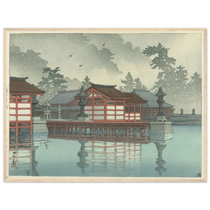 Kiri no Miyajima (Miyajima in mist) (1947) Art Print | Kawase Hasui-Quipham Collections