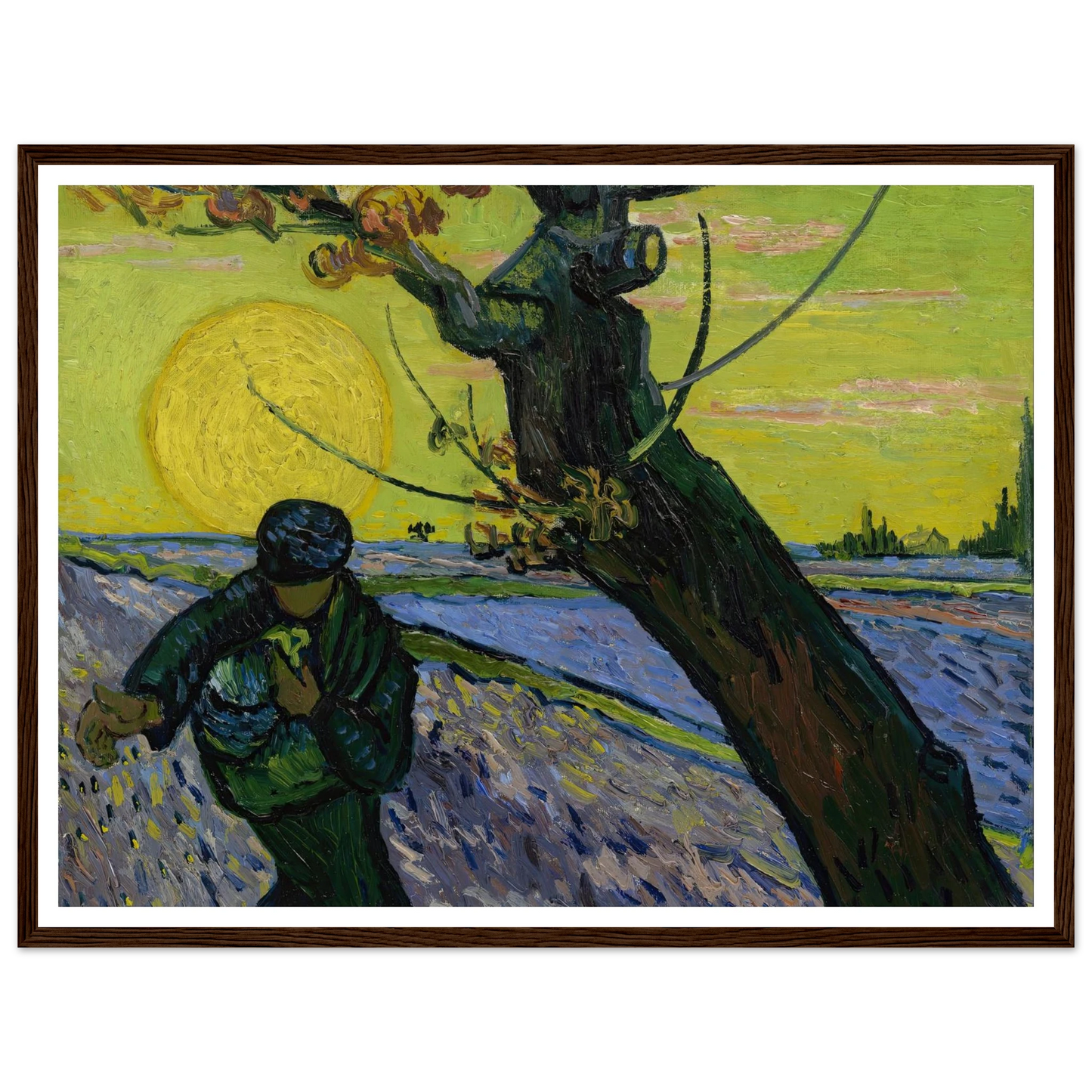 The Sower (1888) Art Print | Vincent van Gogh-Quipham Collections