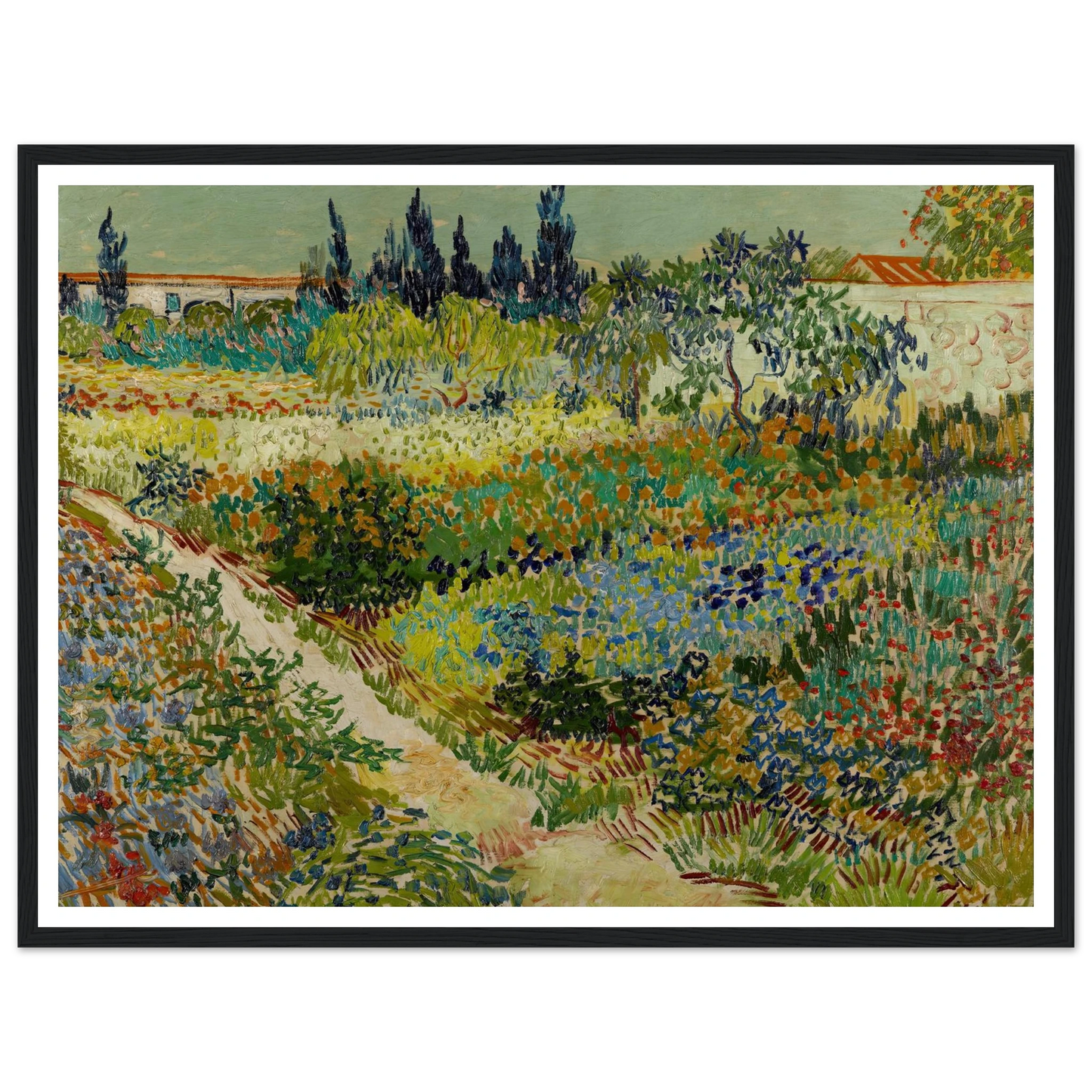 Garden at Arles Art Print | Vincent van Gogh-Quipham Collections