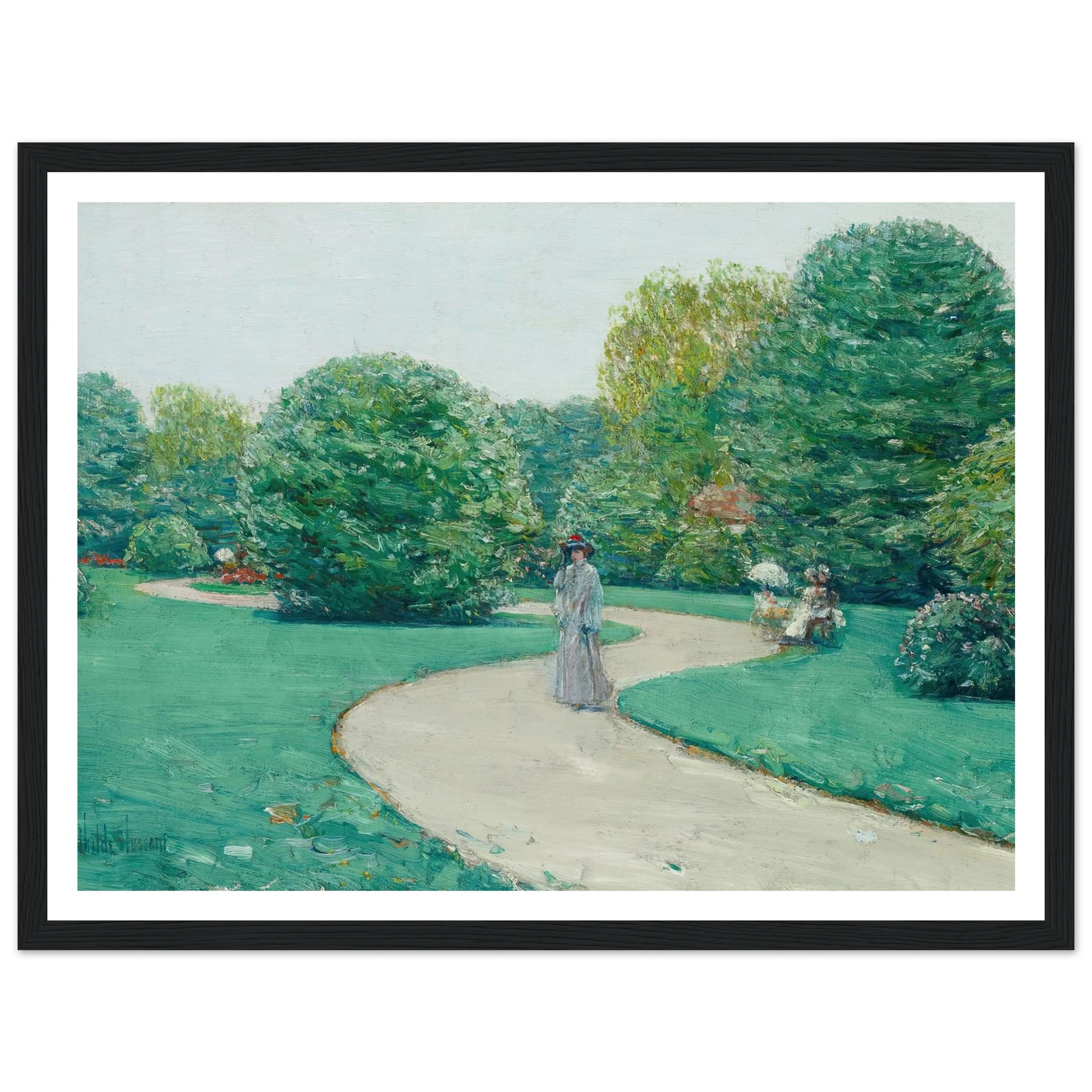 Parc Monceaux, Paris (circa 1888-89) Art Print | Childe Hassam-Quipham Collections