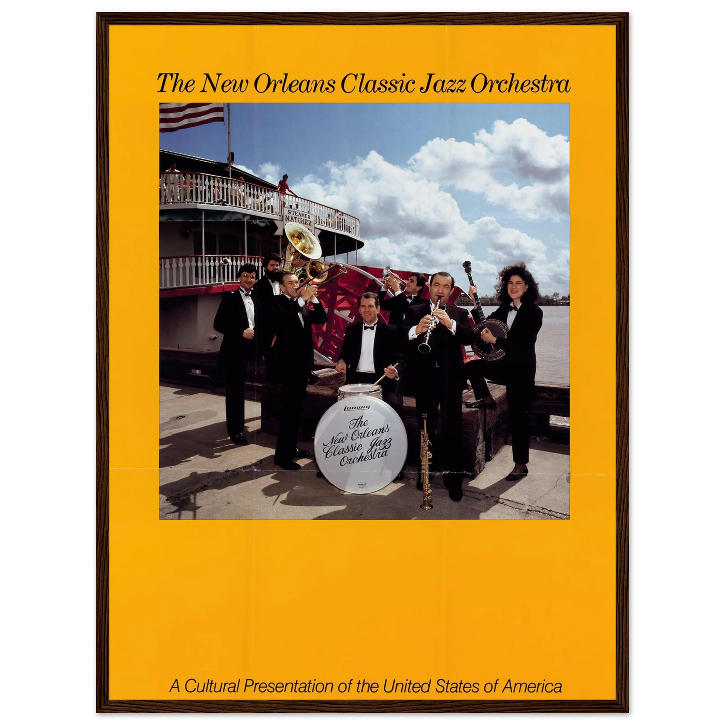 The New Orleans Classic Jazz Orchestra Art Print | US Information Agency-Quipham Collections