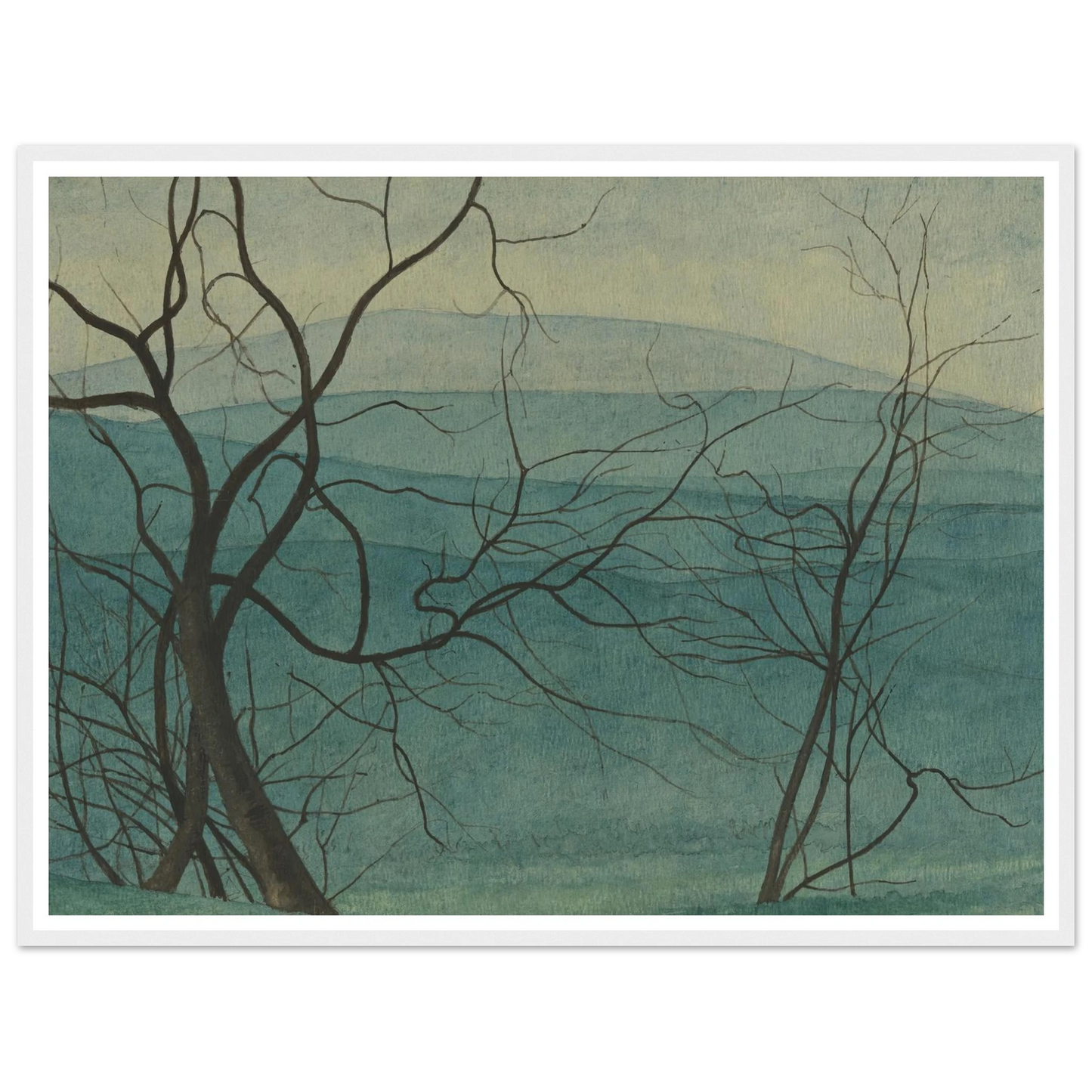 Boomtakken (1940) Art Print | Leon Spilliaert-Quipham Collections