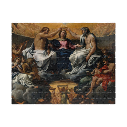 The Coronation of the Virgin Puzzle | Annibale Carracci-Quipham Collections