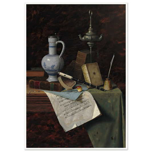 My Gems (1888) Art Print | William Michael Harnett-Quipham Collections