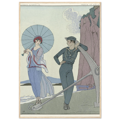 Joie de vivre; Falbalas et Fanfreluches (1923) Art Print | George Barbier-Quipham Collections