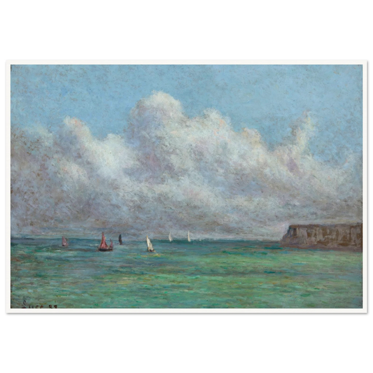 Mer, Somme (1932) Art Print | Maximilien Luce-Quipham Collections