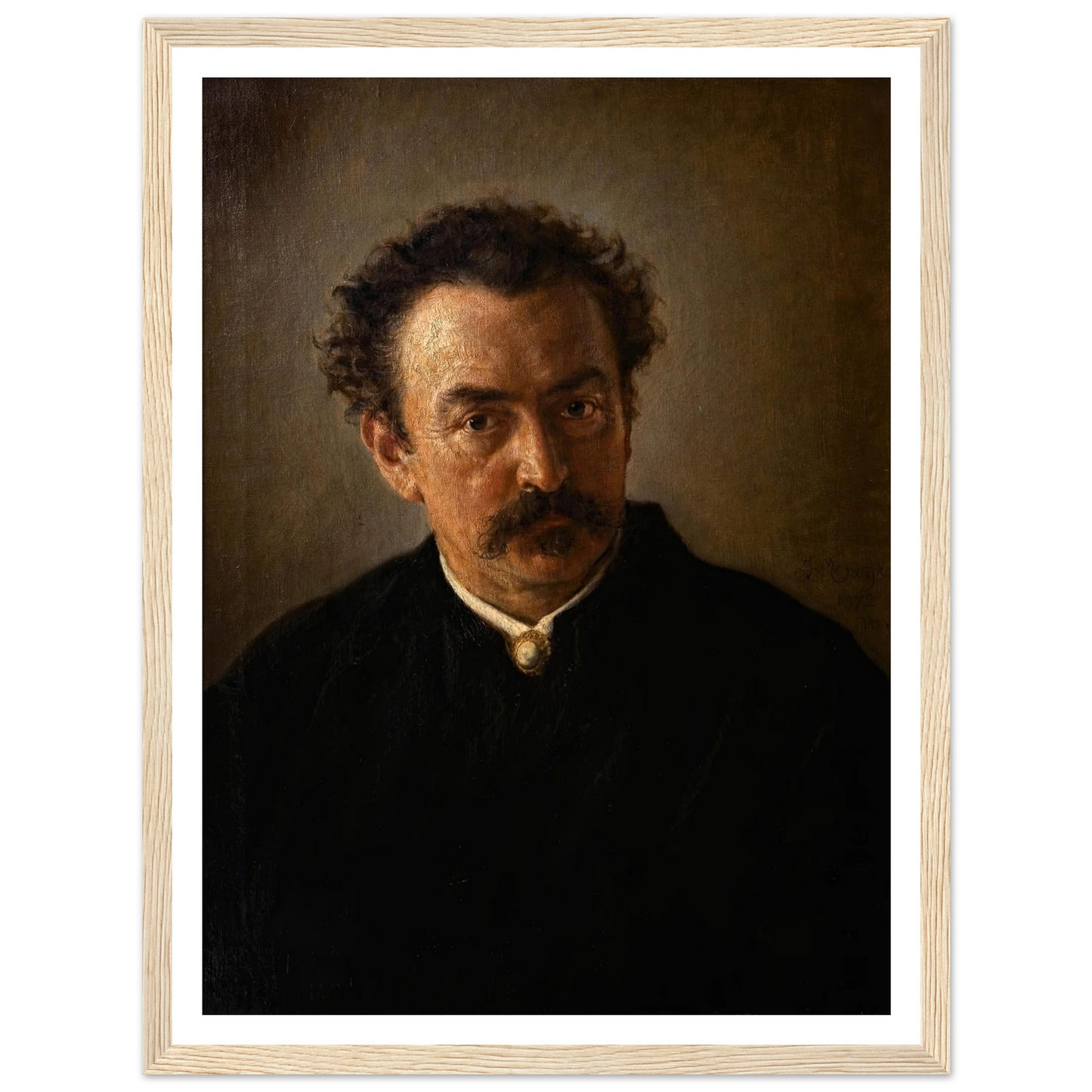 Portrait of Henryk Anastazy Groppler (1872) Art Print | Jan Matejko-Quipham Collections