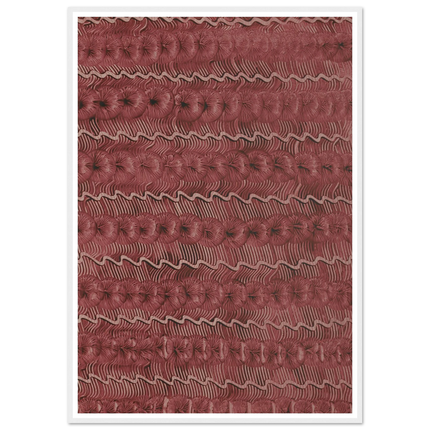 Kleisterpapier (Streifendekor) (1890 - 1910) Art Print | Anker Kyster-Quipham Collections