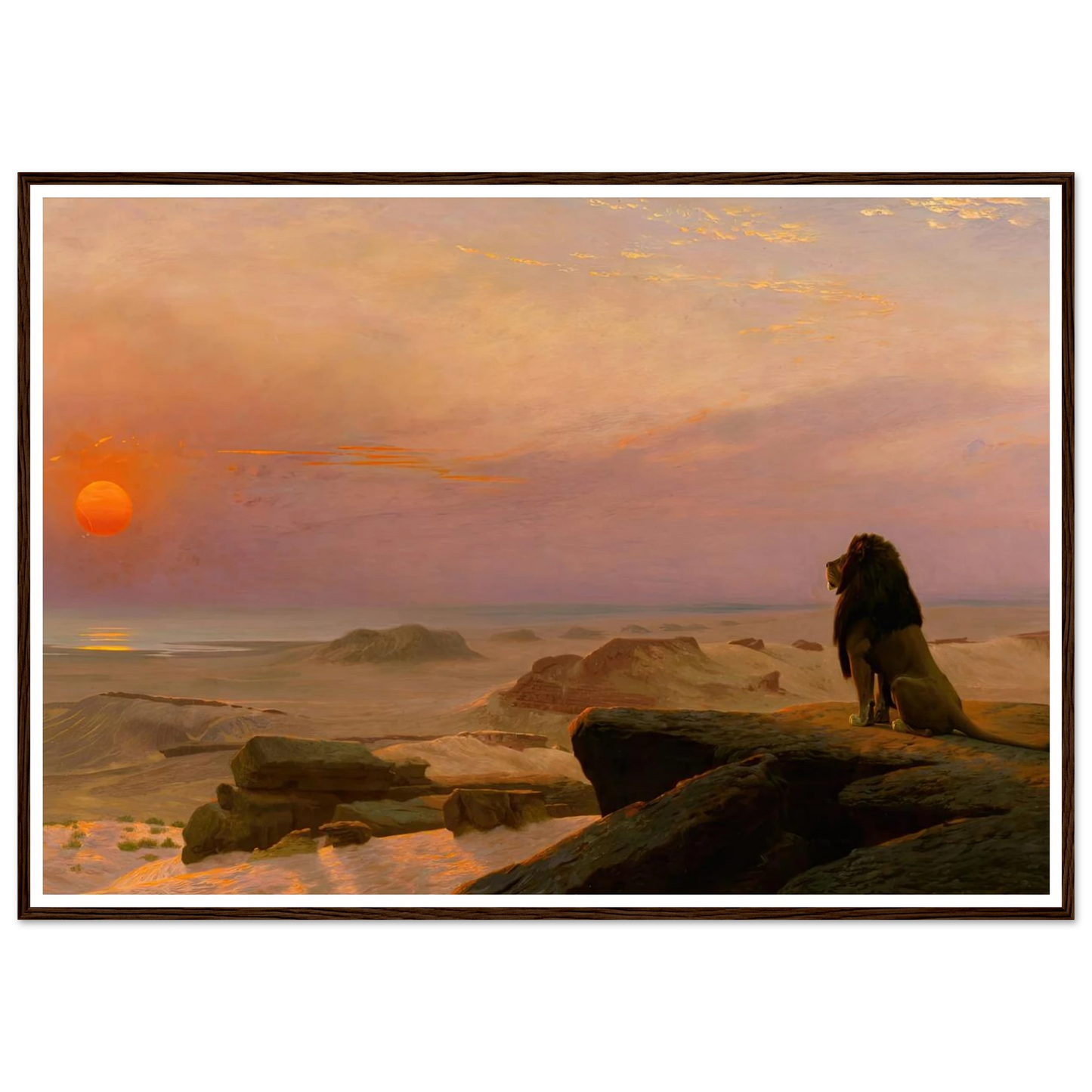 The Two Majesties (Les Deux Majestés) (1883) Art Print | Jean Leon Gerome-Quipham Collections