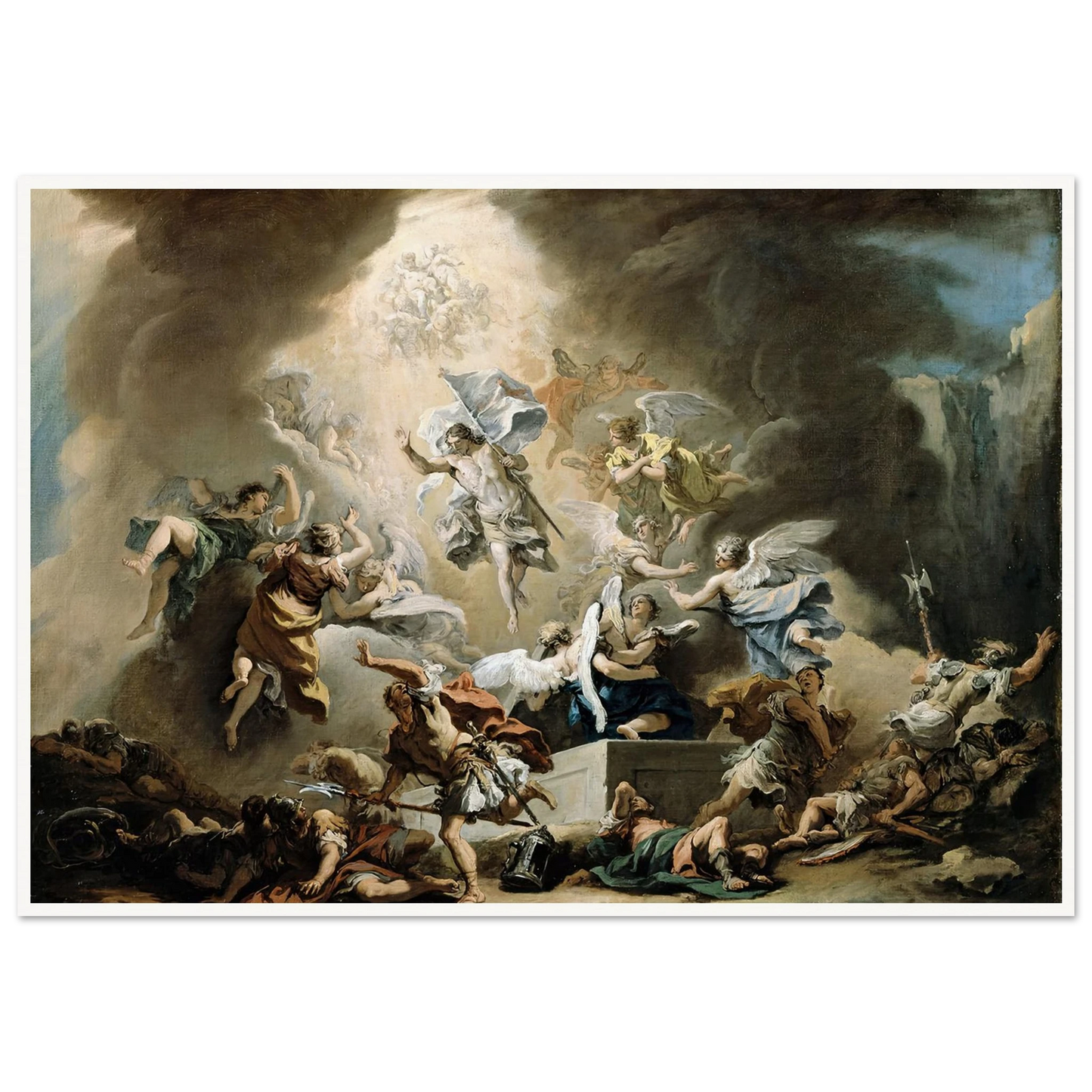 The Resurrection (circa 1715) Art Print | Sebastiano Ricci-Quipham Collections