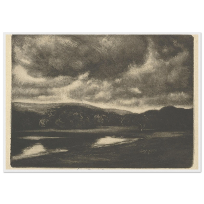 Evening Shadows (1919-1920) Art Print | Ernest Haskell-Quipham Collections