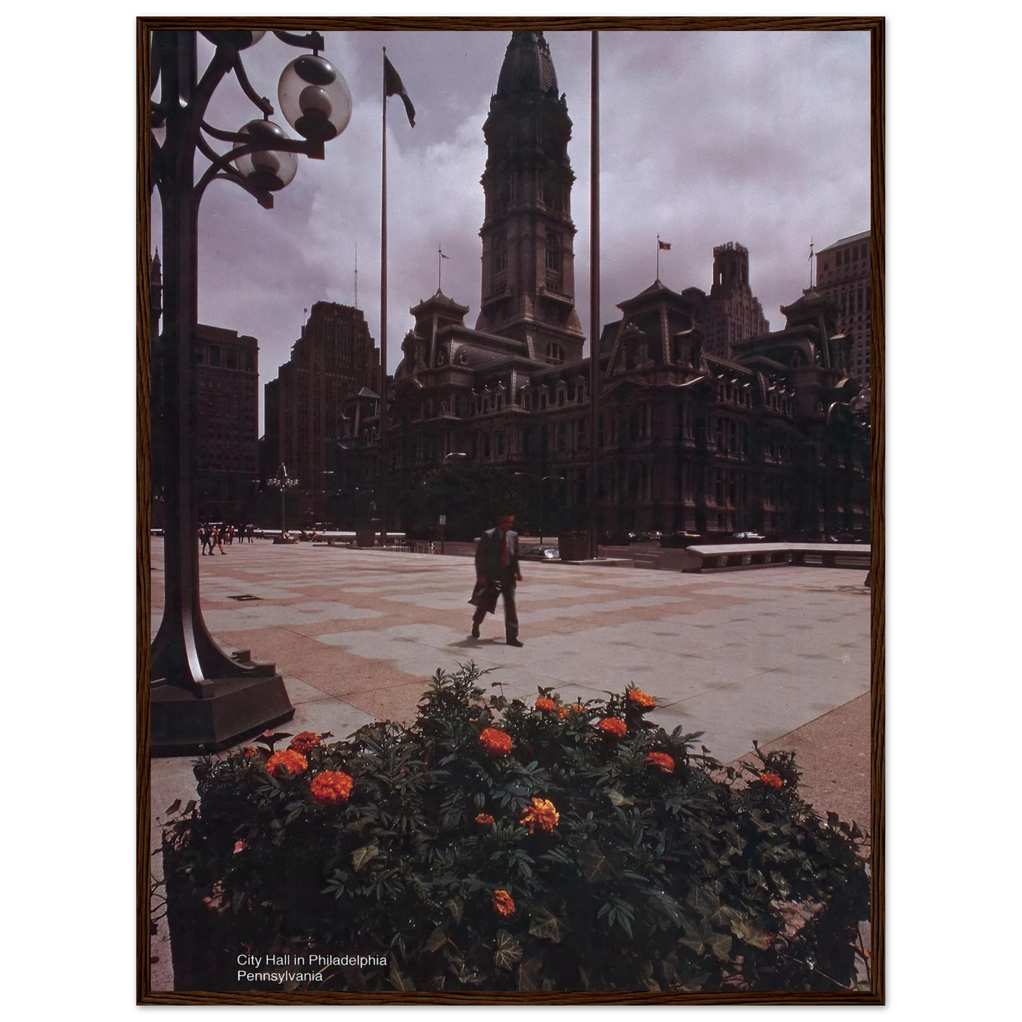 Scenically Yours, City Hall in Philadelphia, Pennsylvania Art Print | US Information Agency-Quipham Collections