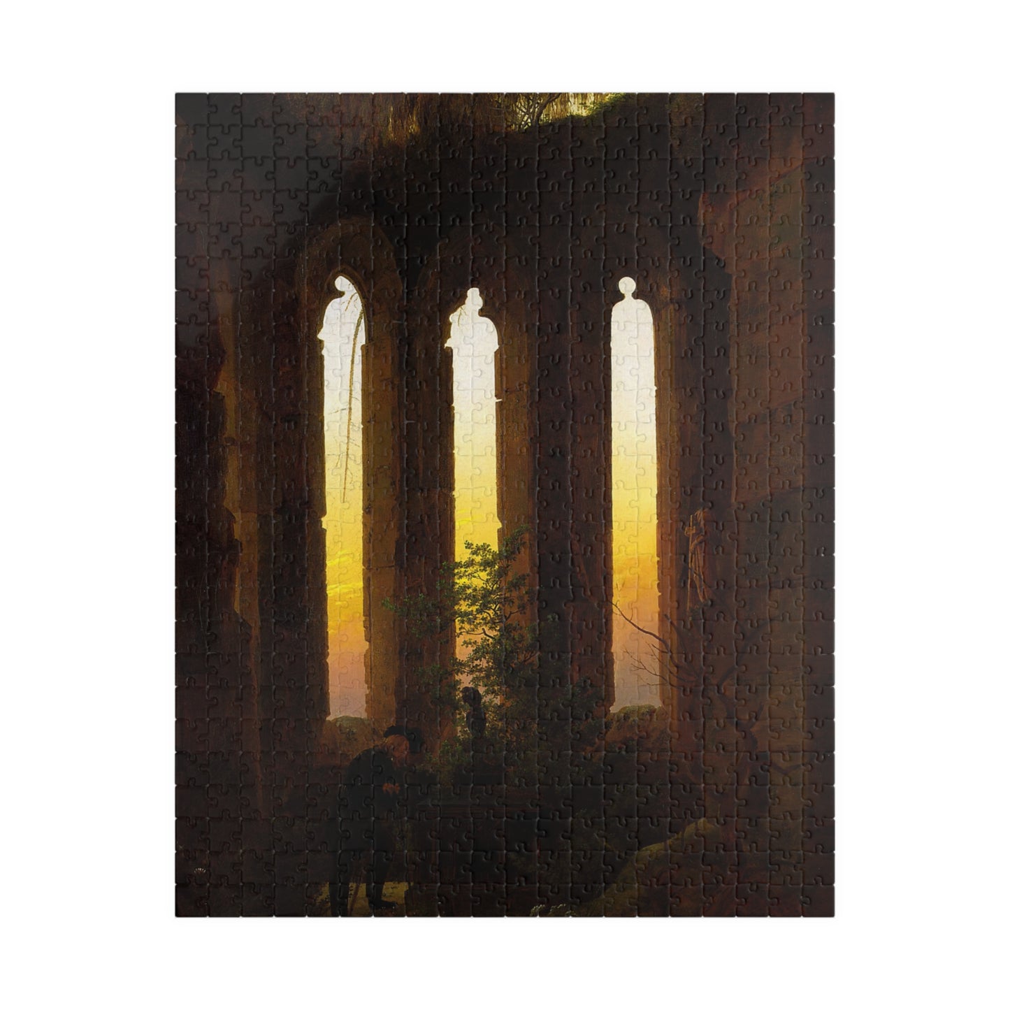 Le Tombeau d'Ulrich von Hutten Puzzle | Caspar David Friedrich-Quipham Collections