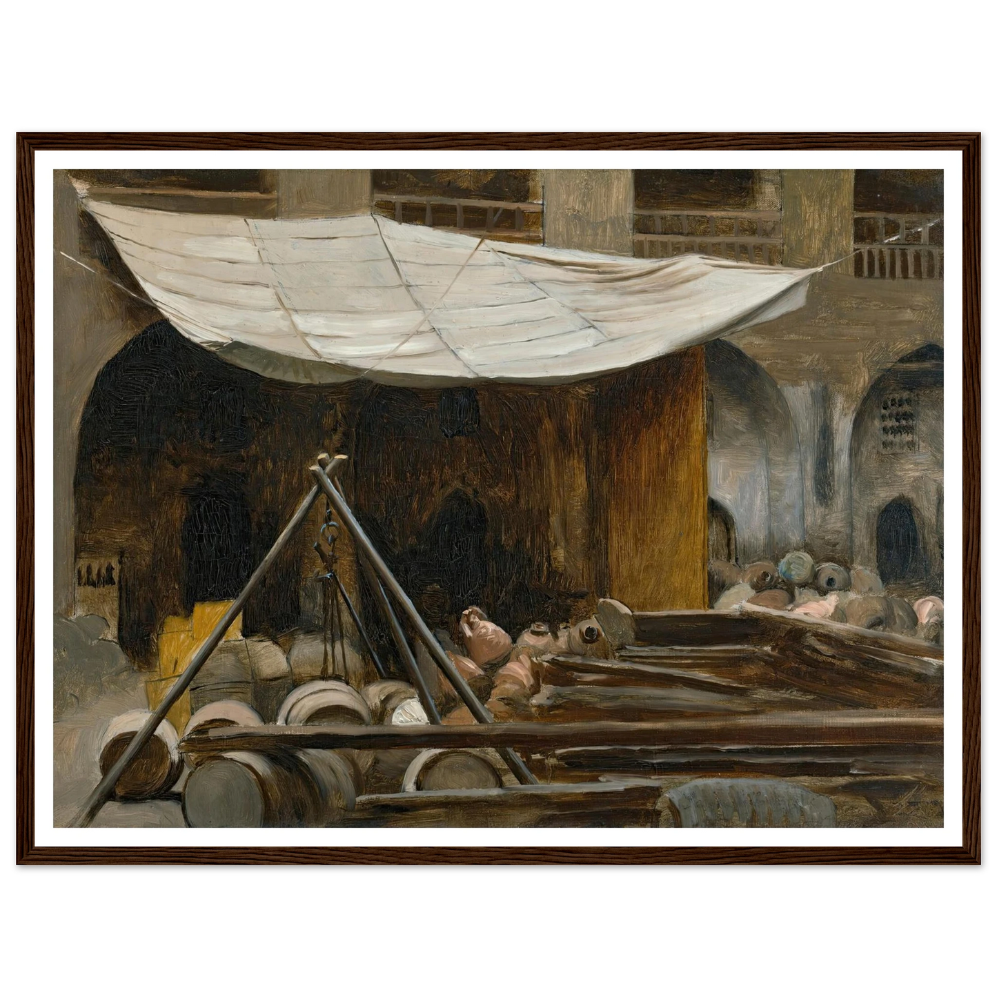 The Citadel, Acre Art Print | Jean Leon Gerome-Quipham Collections
