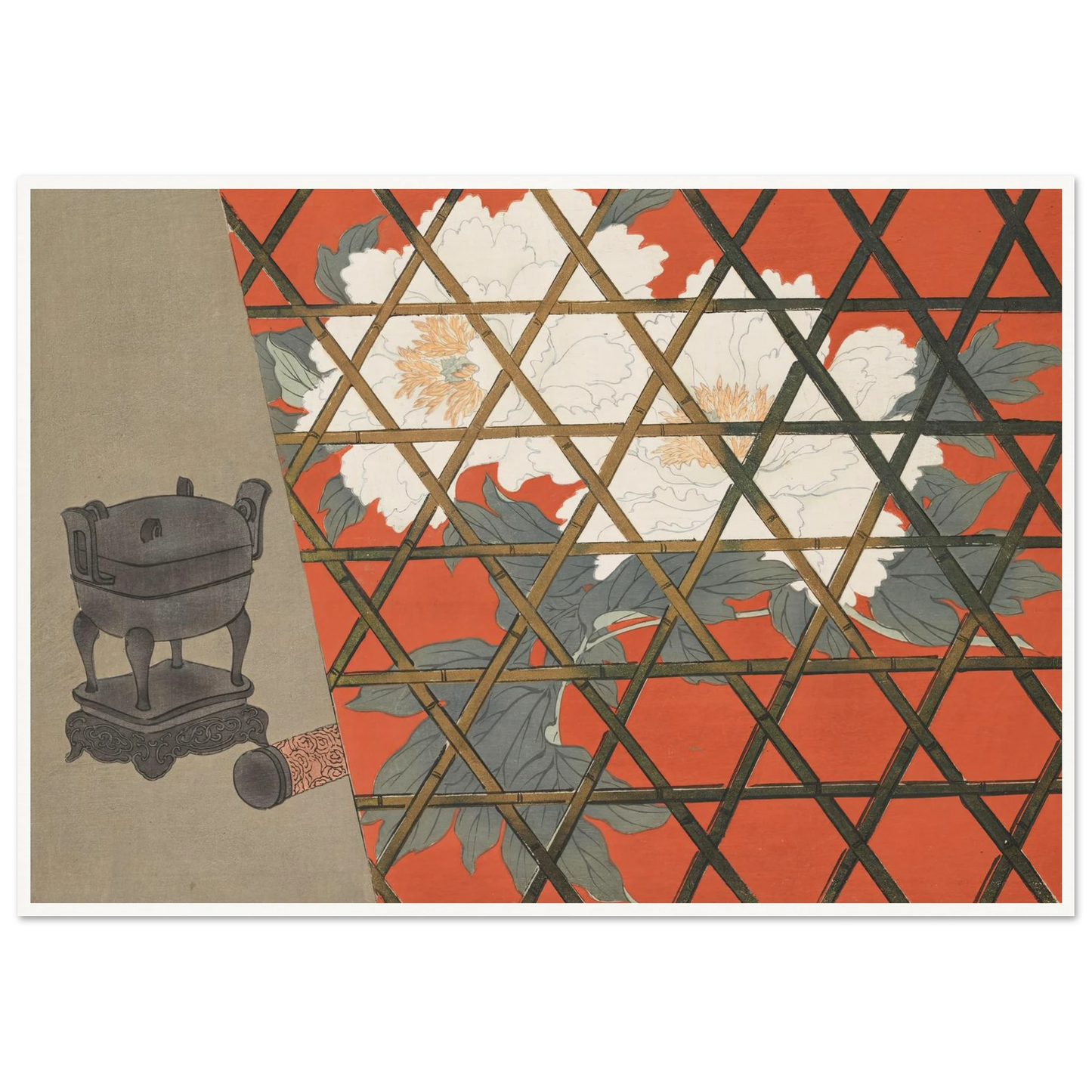 A Thousand Grasses Pl.14 (1900) Art Print | Kamisaka Sekka-Quipham Collections