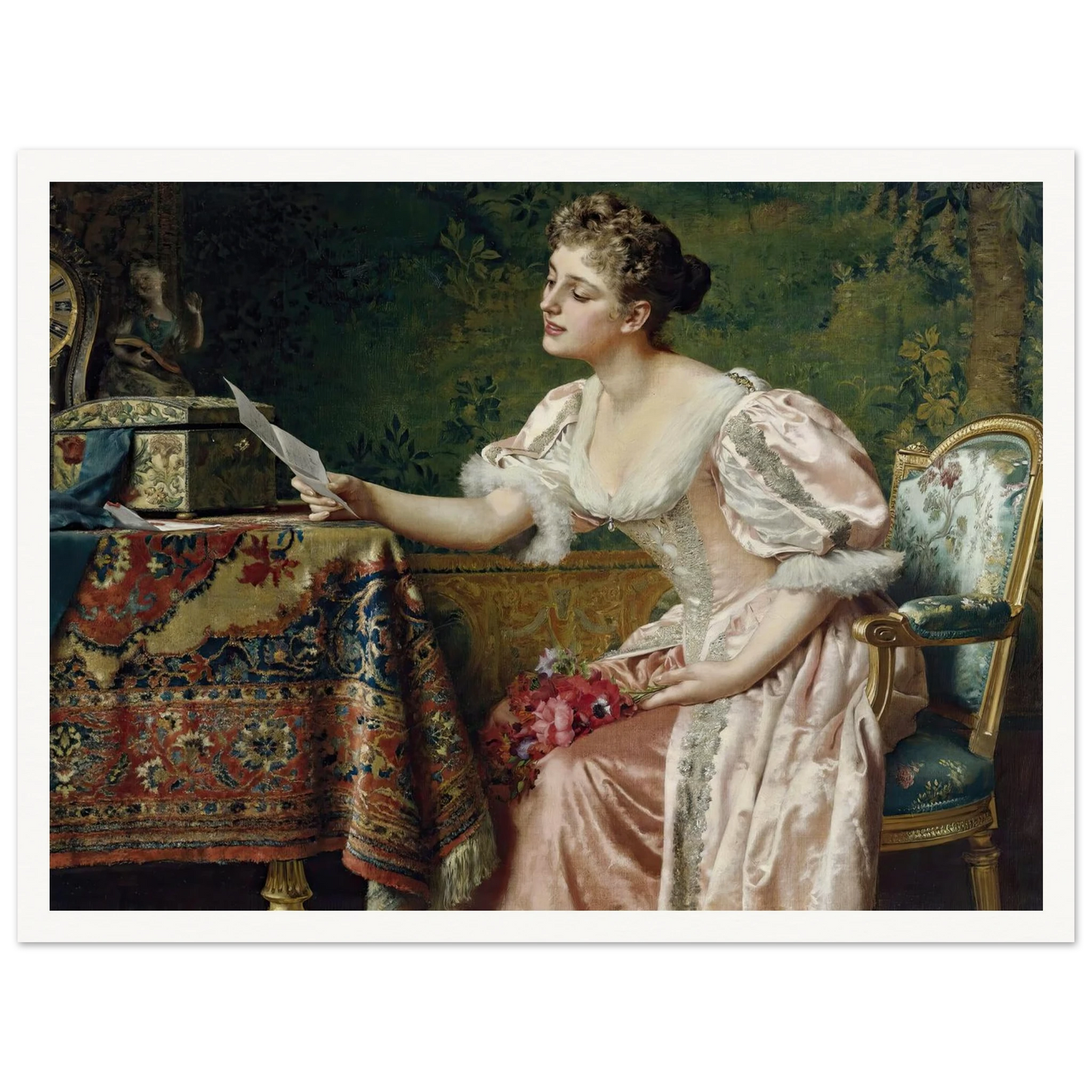 The Invitation (1897) Art Print | Wladyslaw Czachorski-Quipham Collections