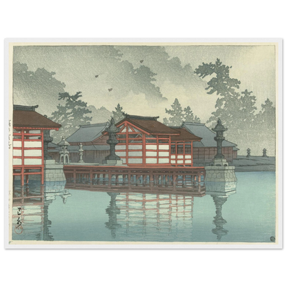 Kiri no Miyajima (Miyajima in mist) (1947) Art Print | Kawase Hasui-Quipham Collections