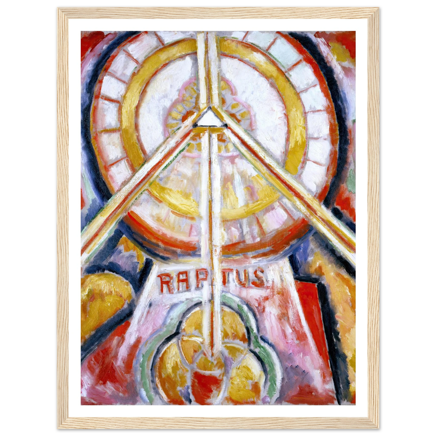 Raptus (circa 1913) Art Print | Marsden Hartley-Quipham Collections