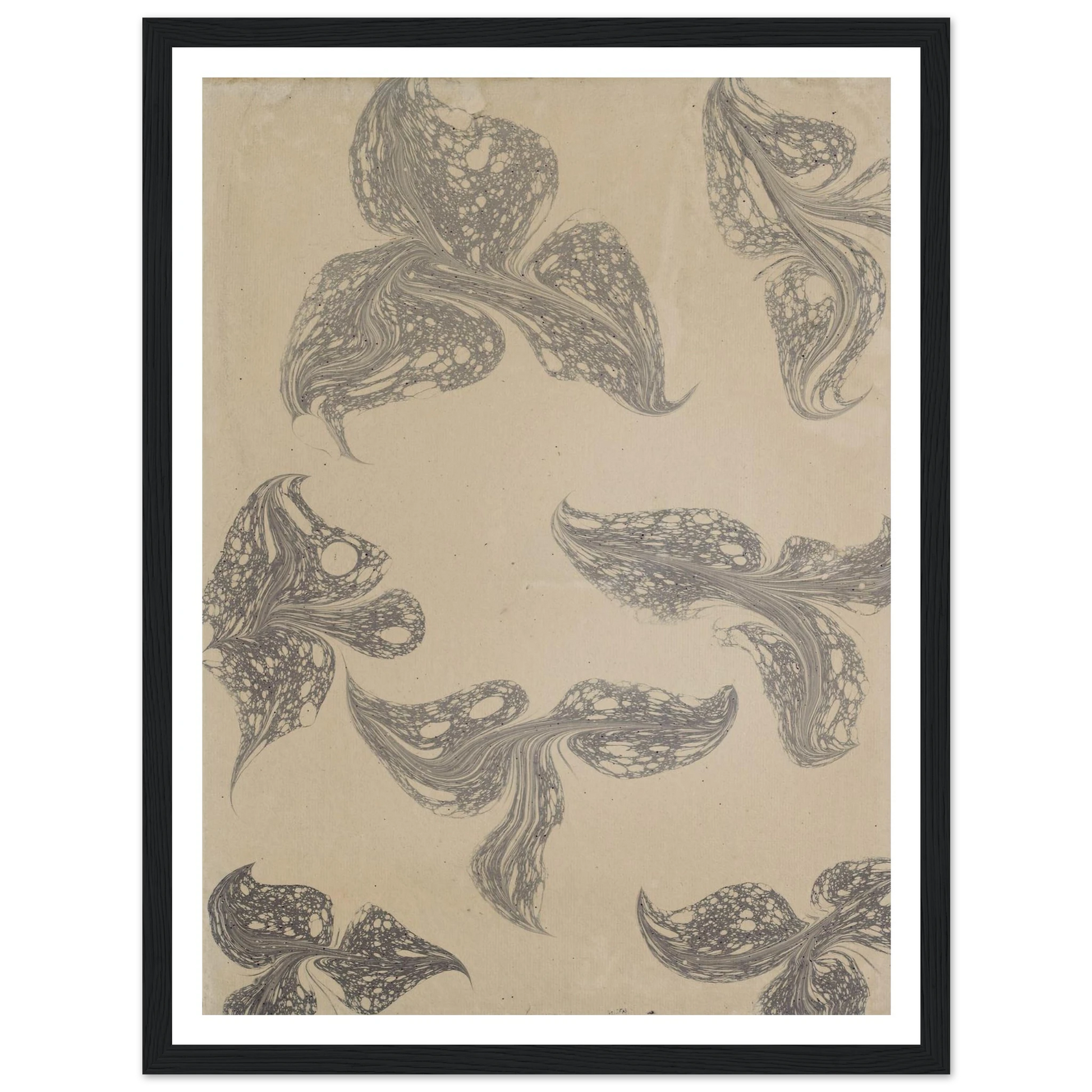 Fantasiemarmorpapier (1890) Art Print | Anker Kyster-Quipham Collections