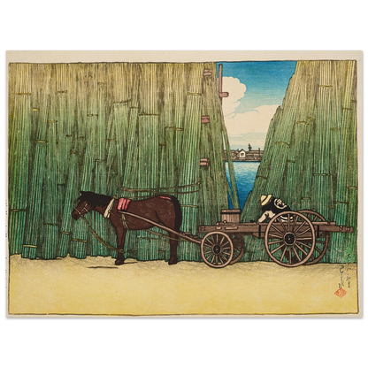 Komagata kashi (River bank, Komagata) (1919) Art Print | Kawase Hasui-Quipham Collections