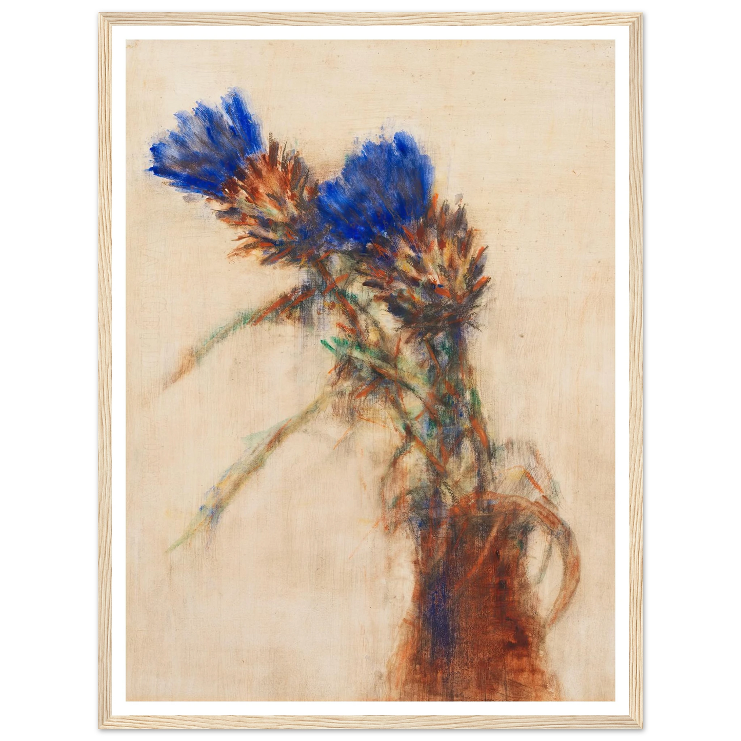Artischockenblüten (1937) Art Print | Christian Rohlfs-Quipham Collections