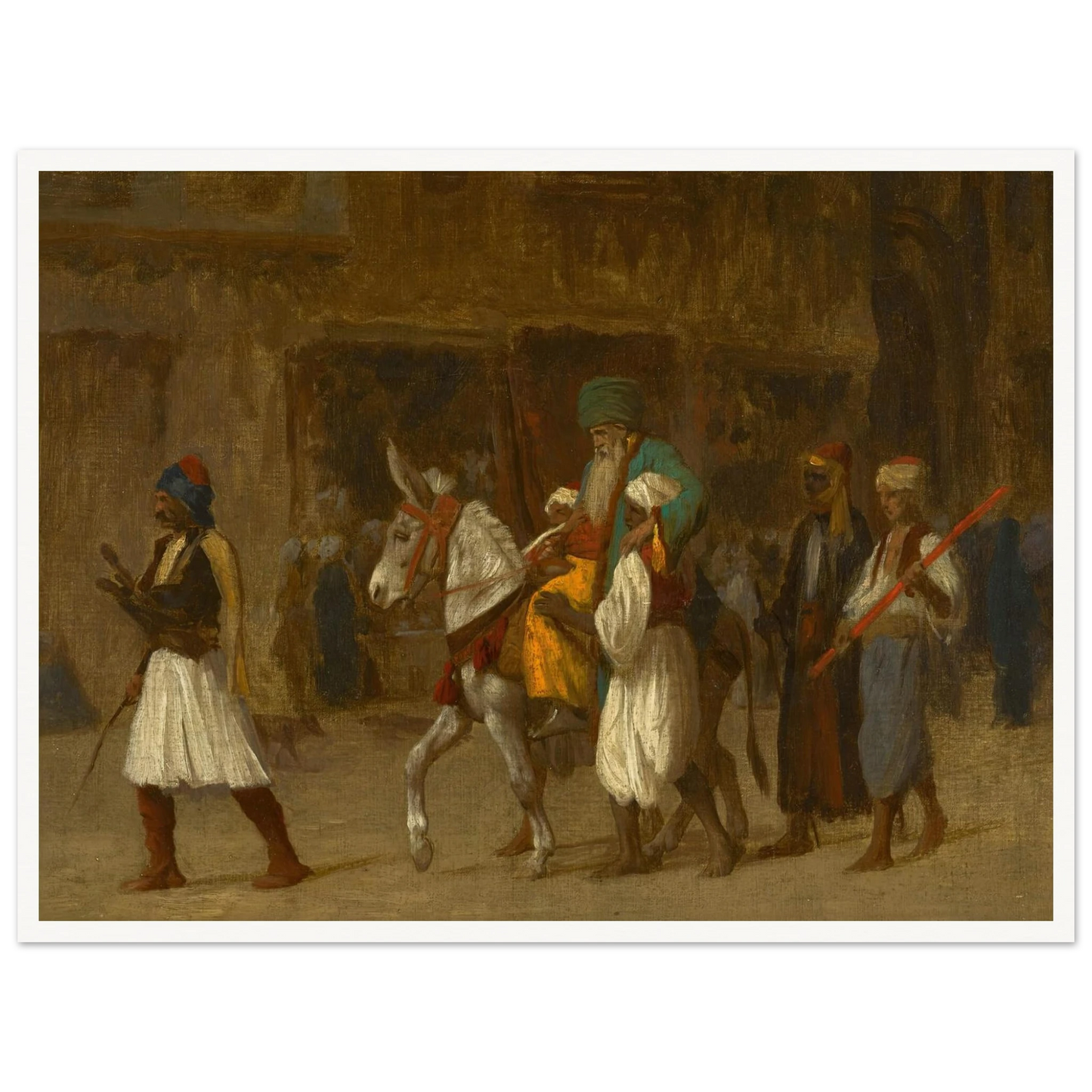 The Elders’ Procession Art Print | Jean Leon Gerome-Quipham Collections