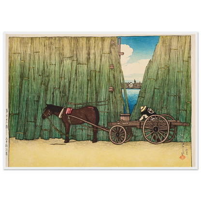 Komagata kashi (River bank, Komagata) (1919) Art Print | Kawase Hasui-Quipham Collections