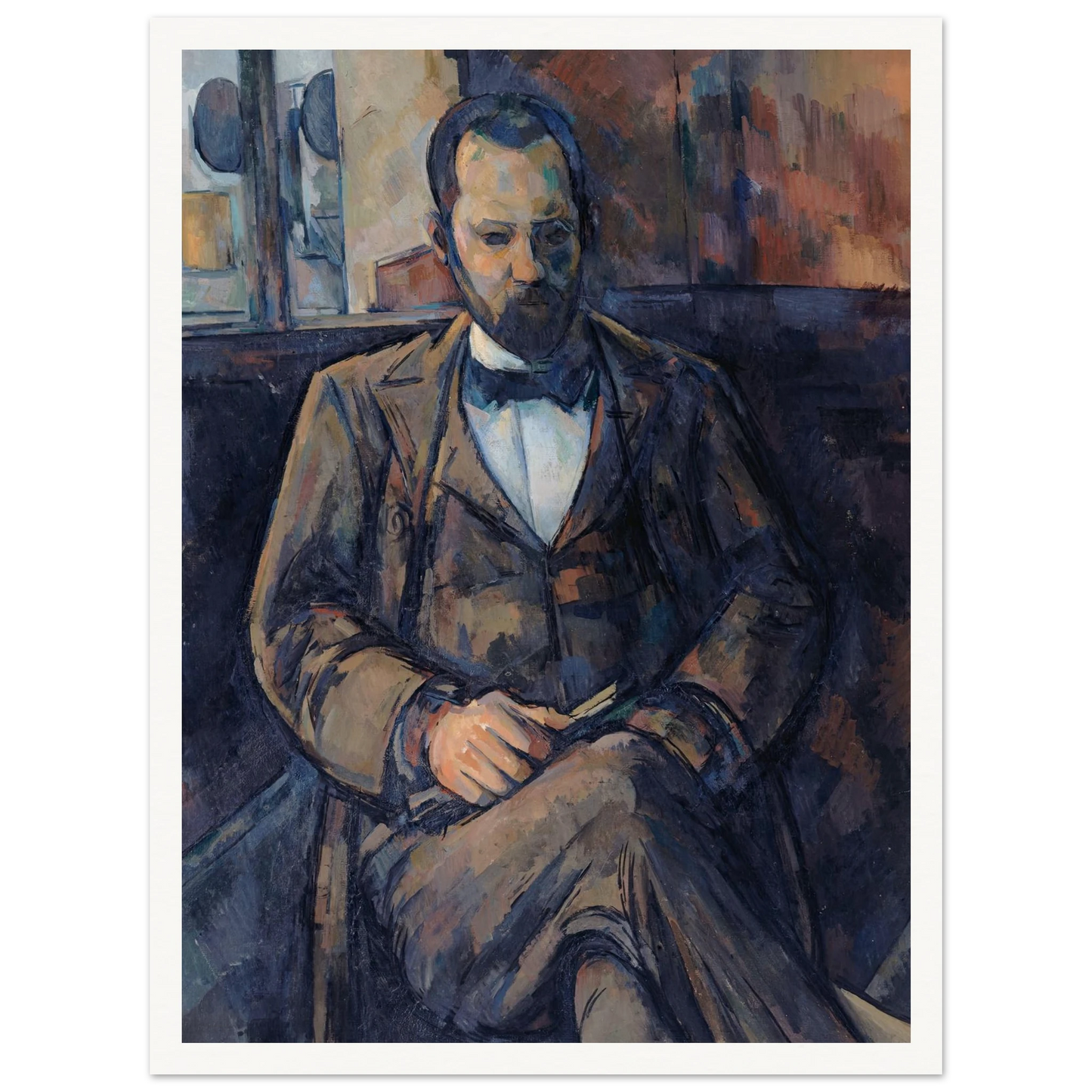 Portrait d’Ambroise Vollard (1899) Art Print | Paul Cezanne-Quipham Collections