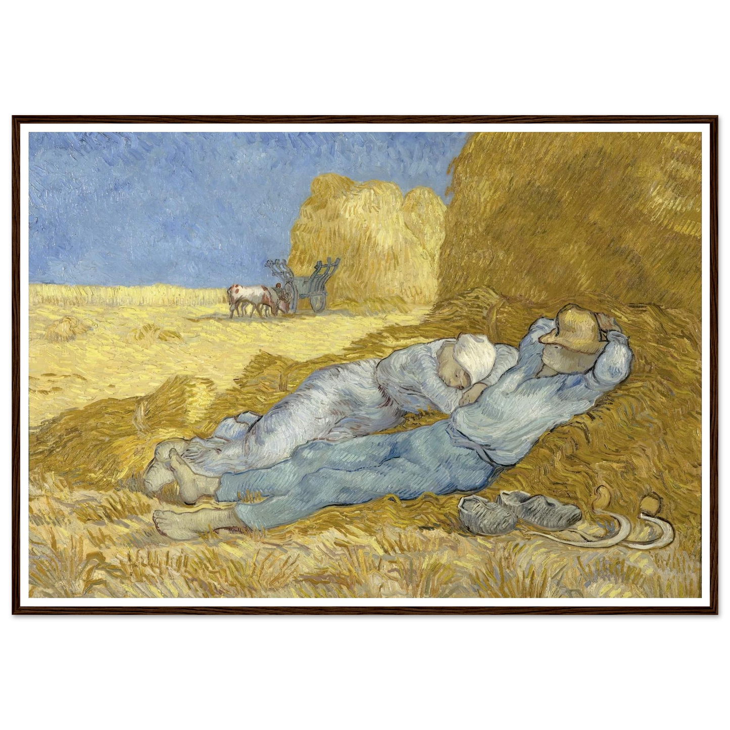 The Siesta (After Millet) Art Print | Vincent van Gogh-Quipham Collections