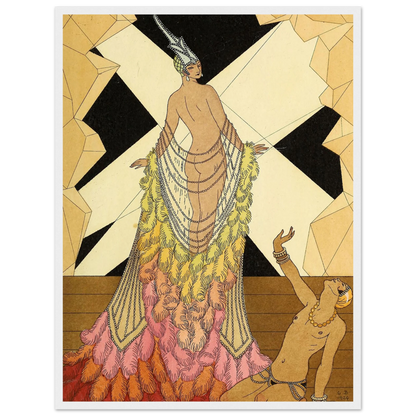 Falbalas et fanfreluches, L’ Orgueil (1925) Art Print | George Barbier-Quipham Collections