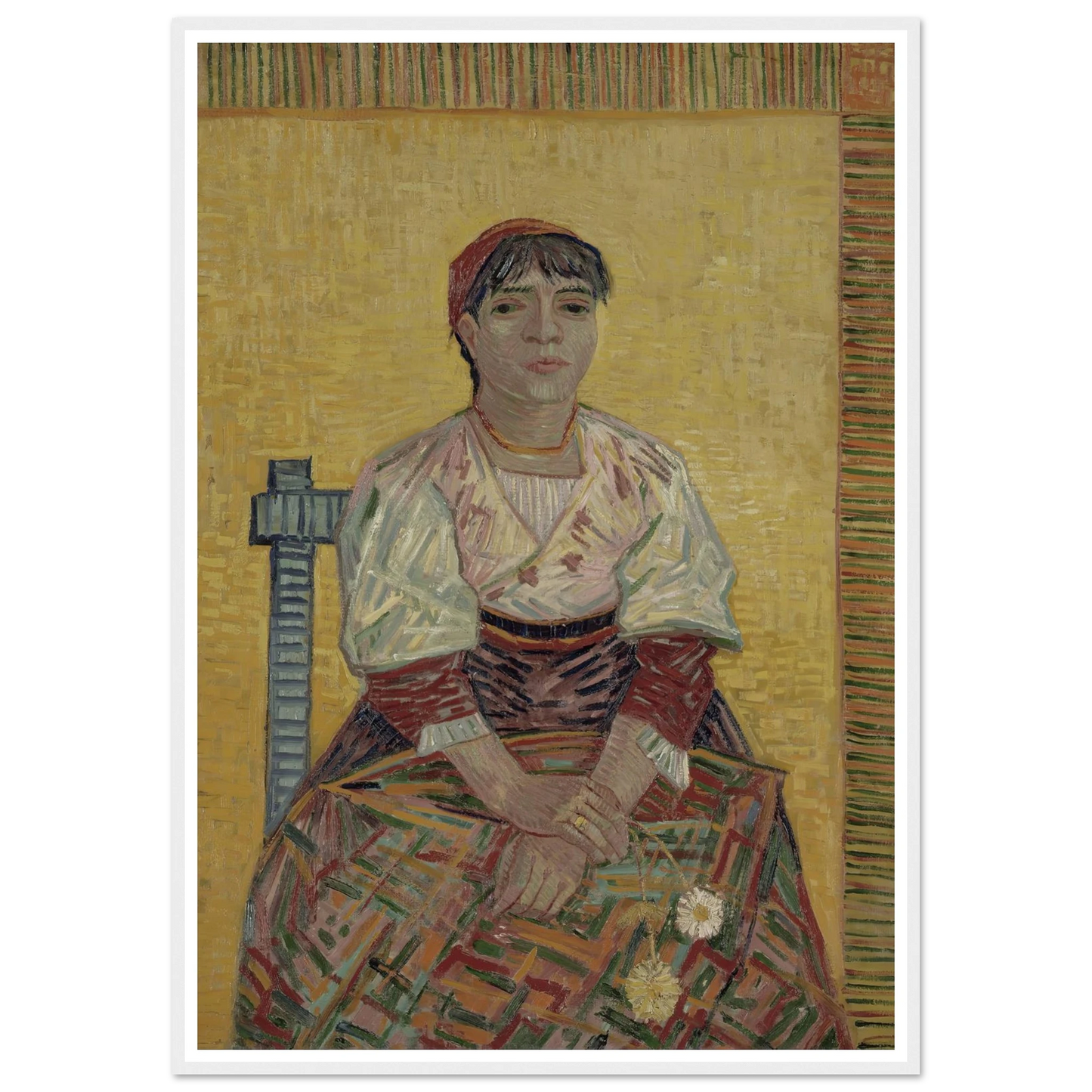 The Italian Woman (1887) Art Print | Vincent van Gogh-Quipham Collections