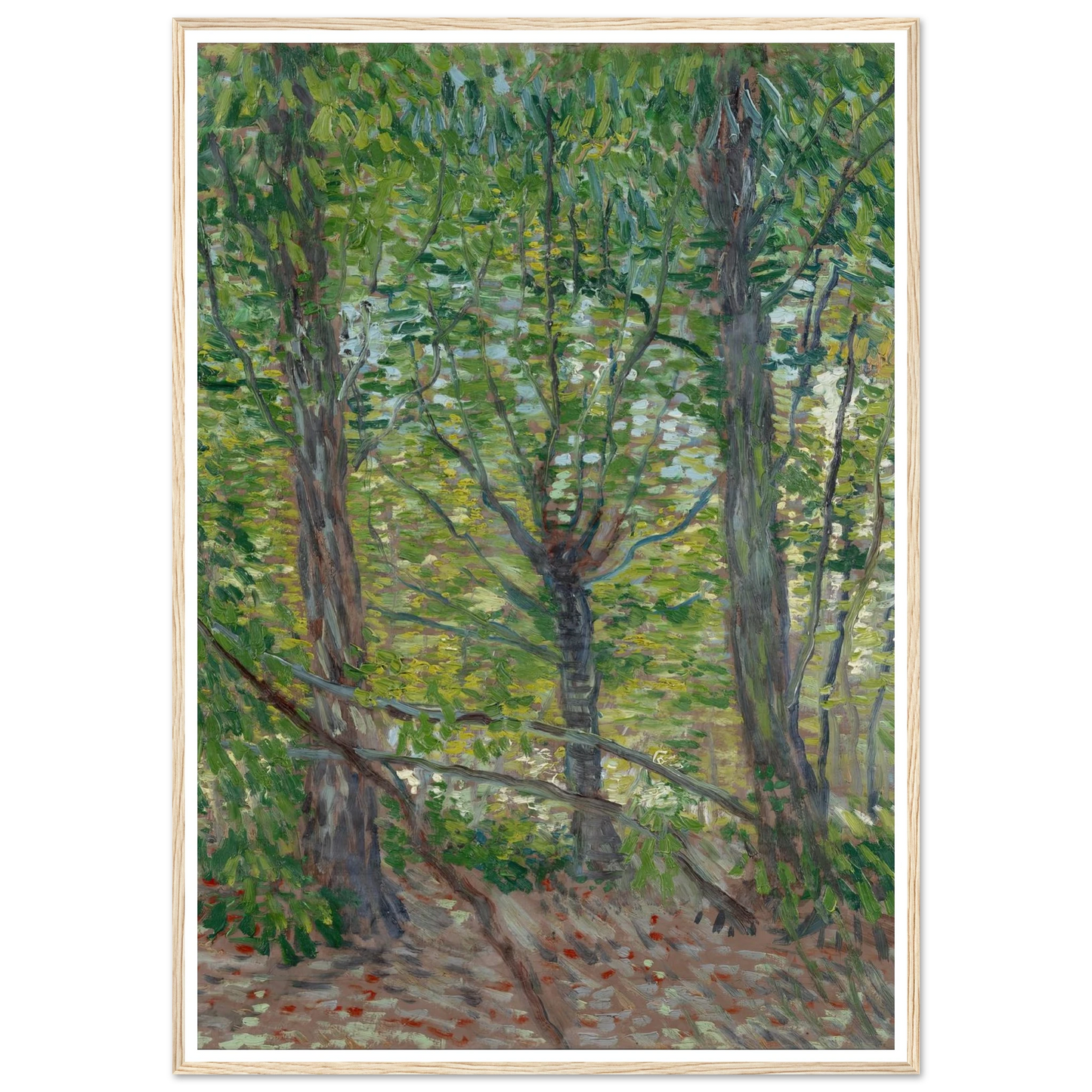 Trees Art Print | Vincent van Gogh-Quipham Collections