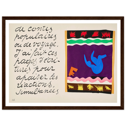 The toboggan (1947) Art Print | Henri Matisse-Quipham Collections