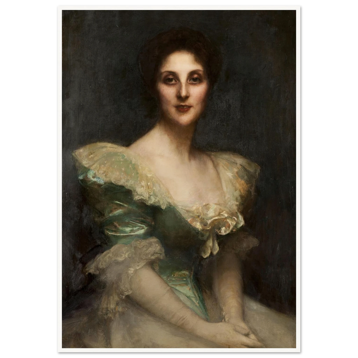 Portrait de Fanny Thérèse Reinach (1896) Art Print | Pascal Adolphe Jean Dagnan Bouveret-Quipham Collections