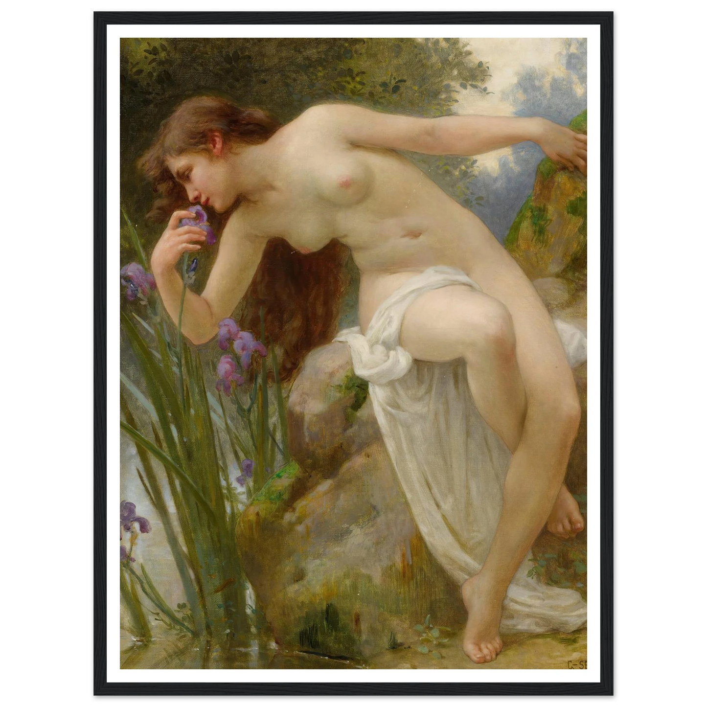 The Fragrant Iris Art Print | Guillaume Seignac-Quipham Collections
