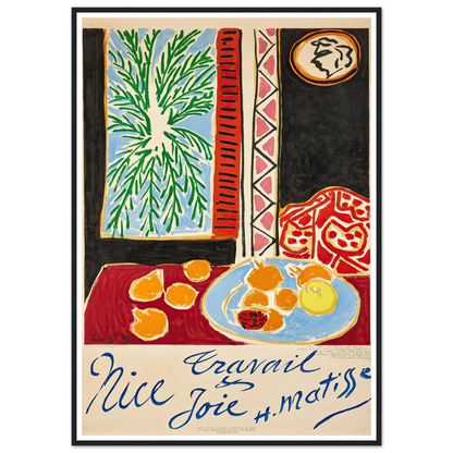 Nice Travail et Joie (1947) Art Print | Henri Matisse-Quipham Collections