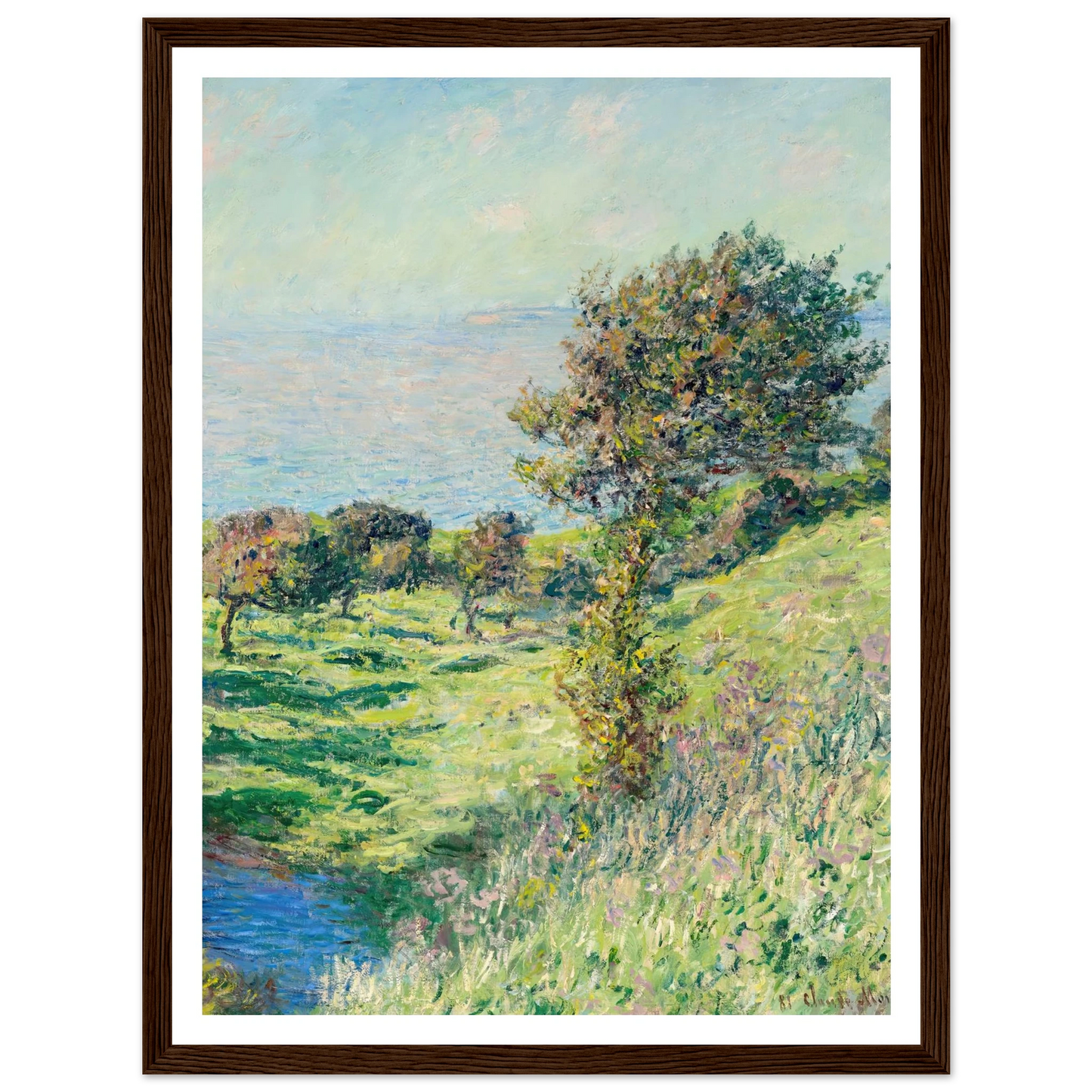 Coup de vent (1881) Art Print | Claude Monet-Quipham Collections