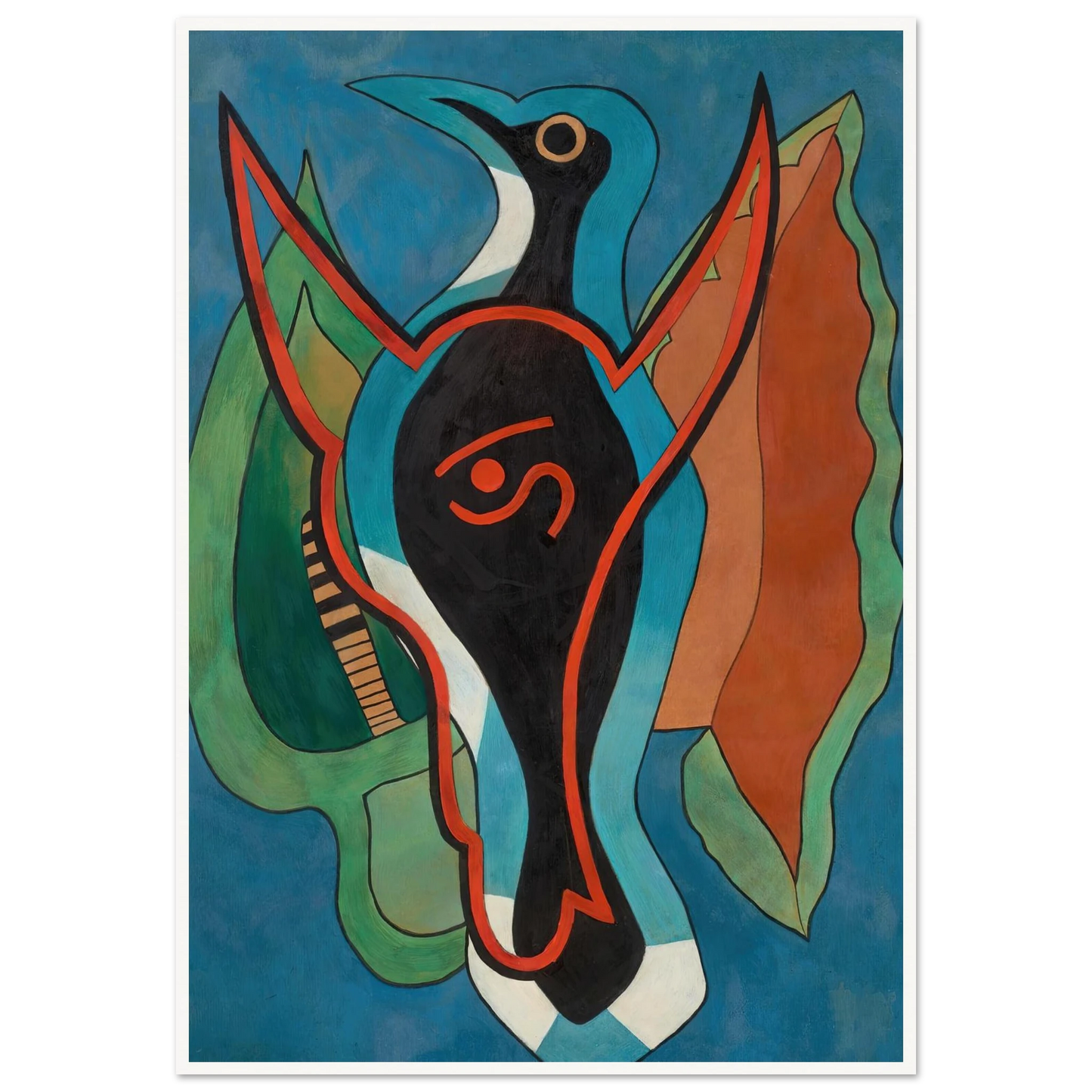 Geai bleu (circa 1938-1939) Art Print | Francis Picabia-Quipham Collections