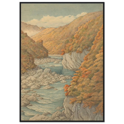 Autumn landscape Art Print | Kawase Hasui-Quipham Collections