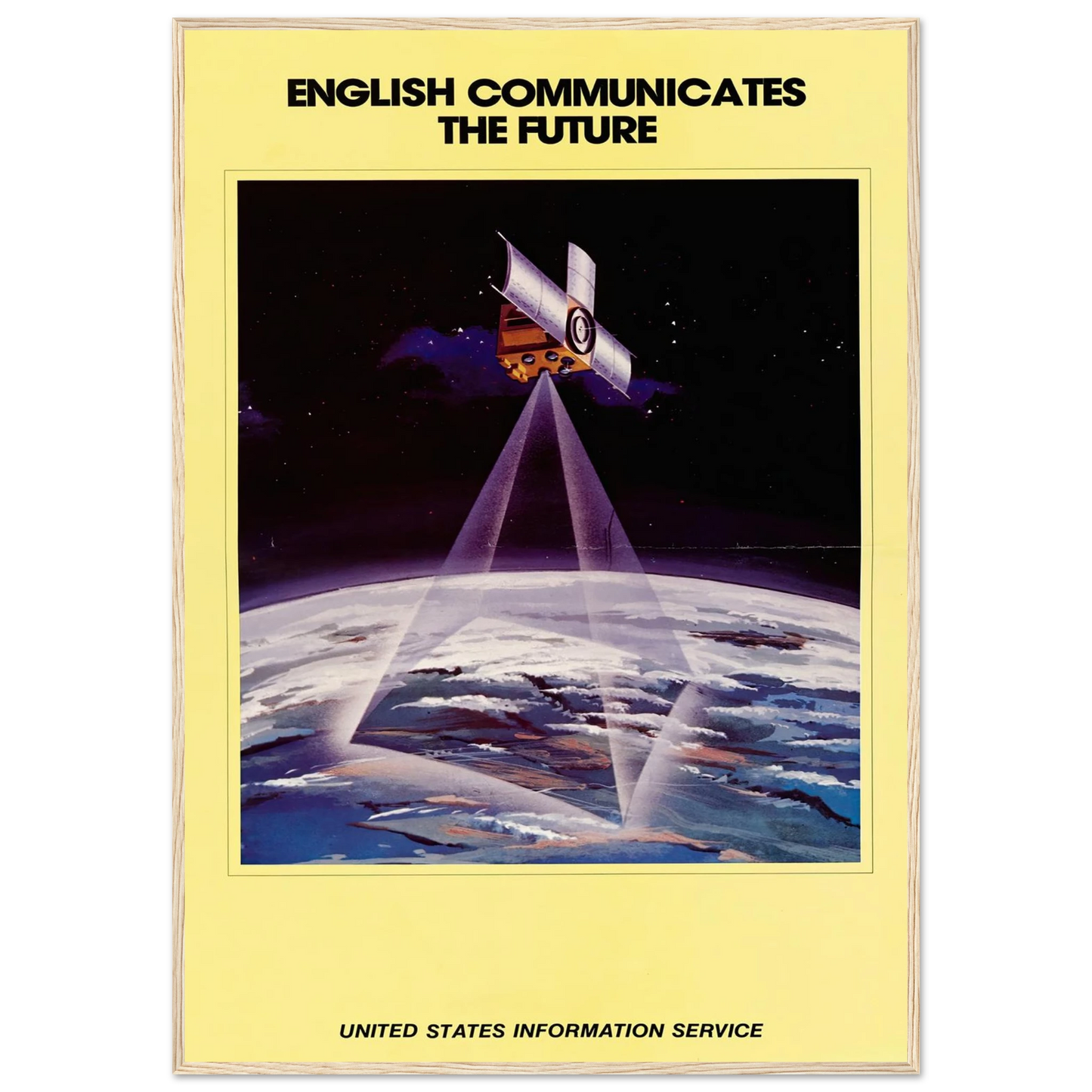 English Communicates the Future. United States Information Service 2 Art Print | US Information Agency-Quipham Collections