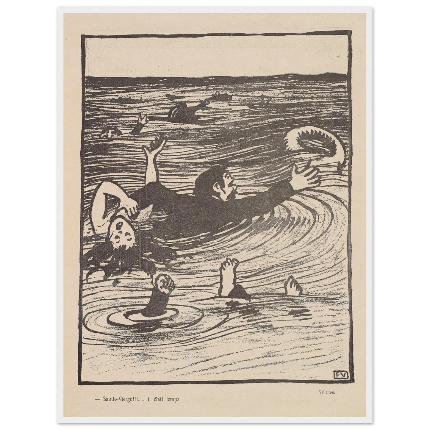 27 juin 1903 Art Print | Felix Vallotton-Quipham Collections