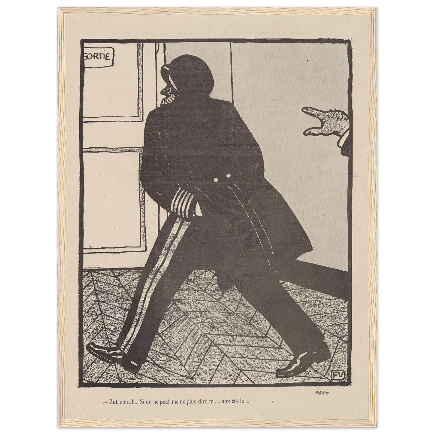 10 octobre 1903 Art Print | Felix Vallotton-Quipham Collections