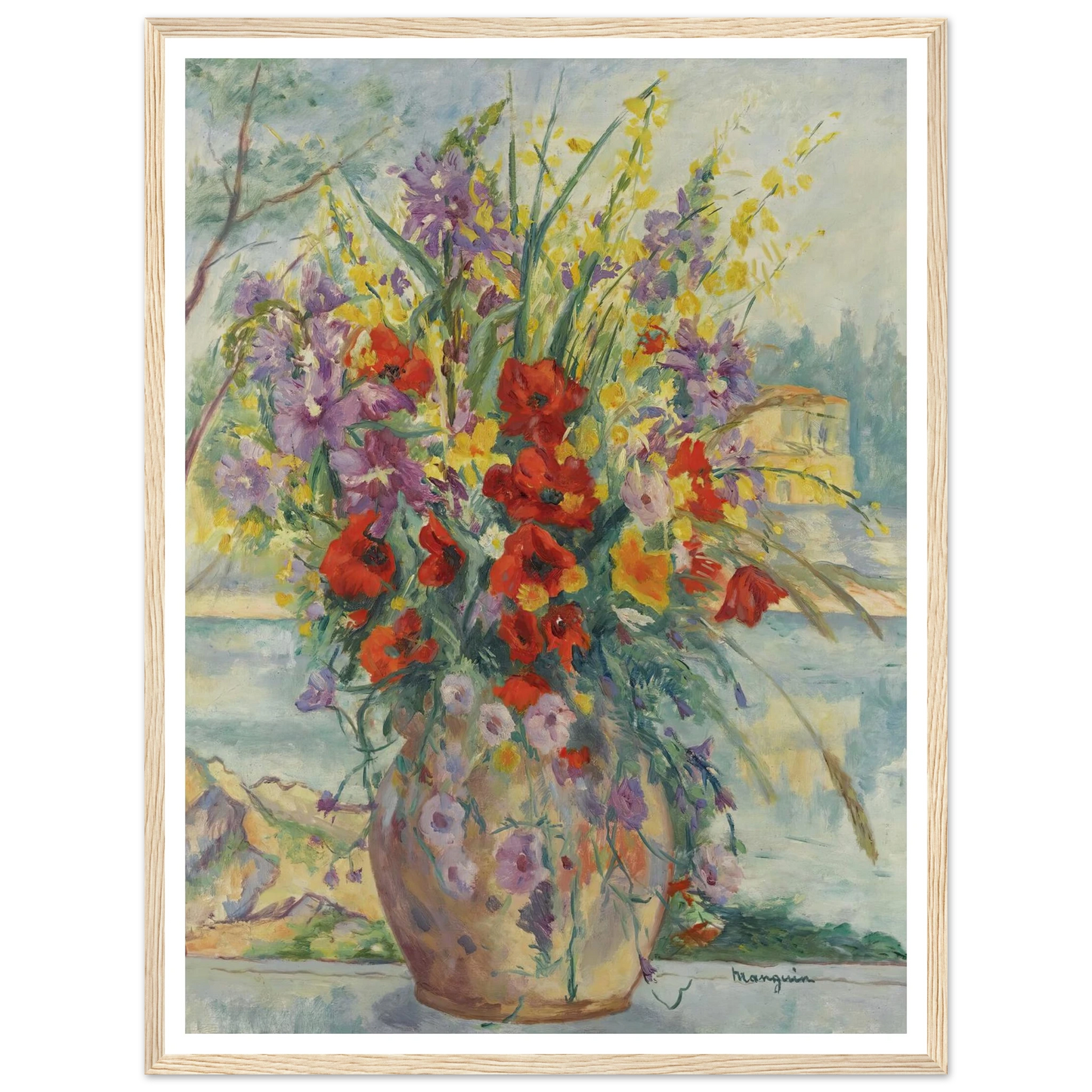 Fleurs Des Champs (1940) Art Print | Henri Manguin-Quipham Collections