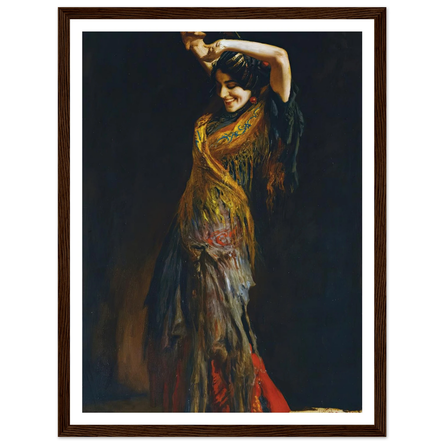 The Flamenco Dancer Art Print | Leopold Schmutzler-Quipham Collections