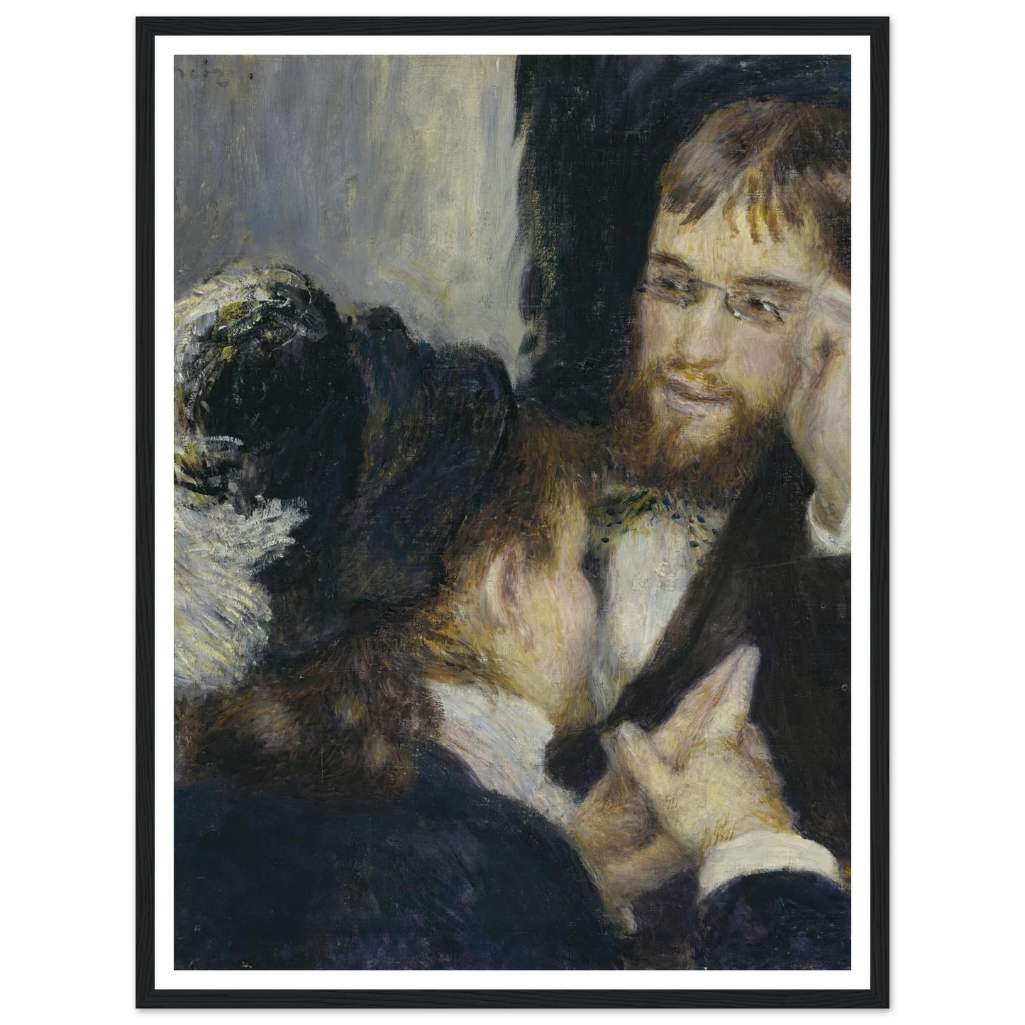 Conversation (1878) Art Print | Pierre Auguste Renoir-Quipham Collections