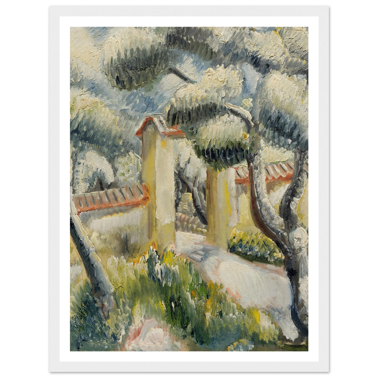 Landschaft in Südfrankreich (Parkausgang) (1939) Art Print | Paul Kleinschmidt-Quipham Collections