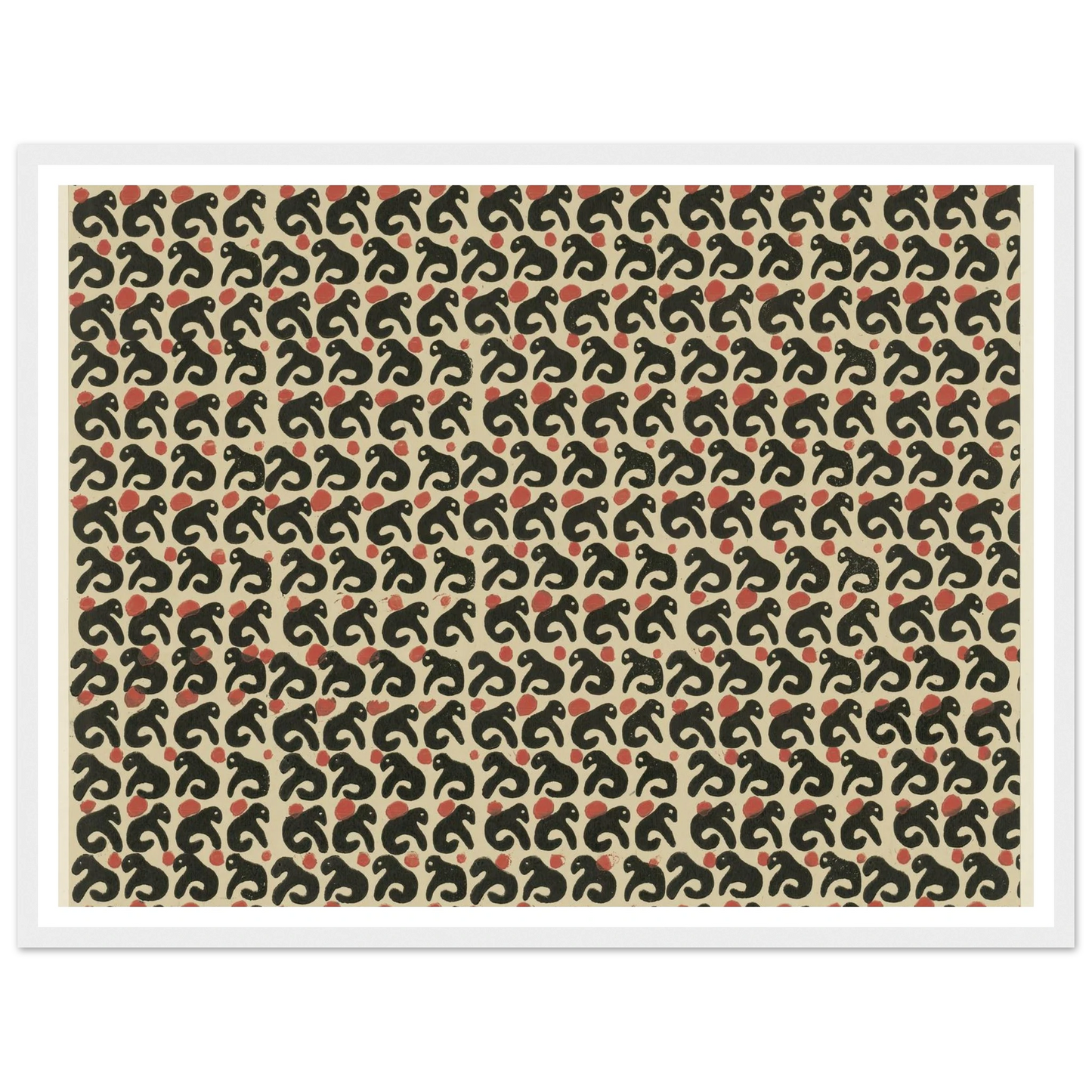 Buntpapier (Lurche) (1902 - 1906) Art Print | Maria von Uchatius-Quipham Collections